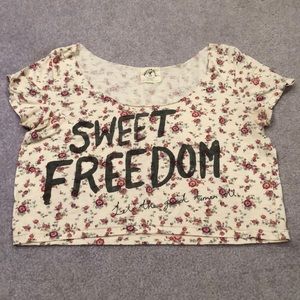American Eagle vintage crop top